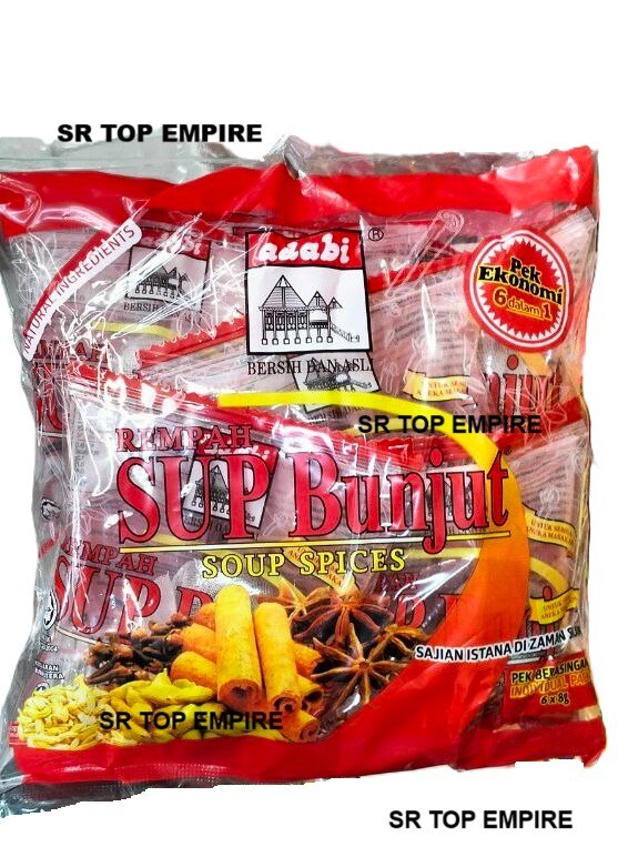 SOUP SPICES / SUP BUNJUT – ADABI 6PCS X 8G