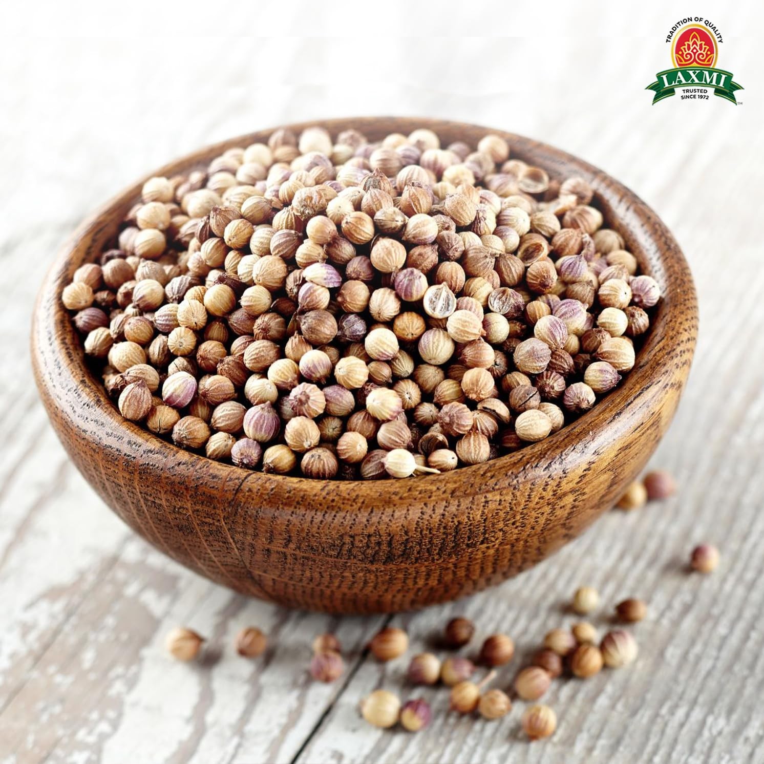 Laxmi Whole Coriander Seeds 7.05 Ounce Non Gmo Aromatic Spice For Cooking