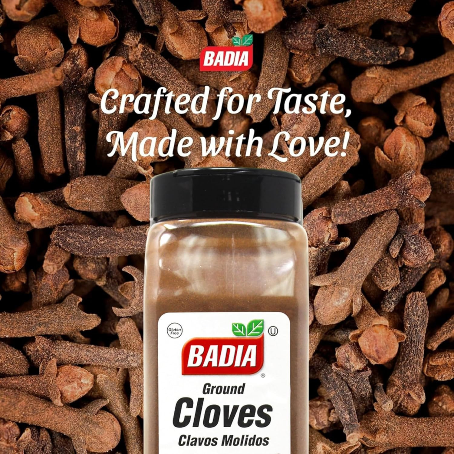 Badia Ground Cloves, 16 Oz – Premium Spice for Baking, Cooking & Beverages, Warm