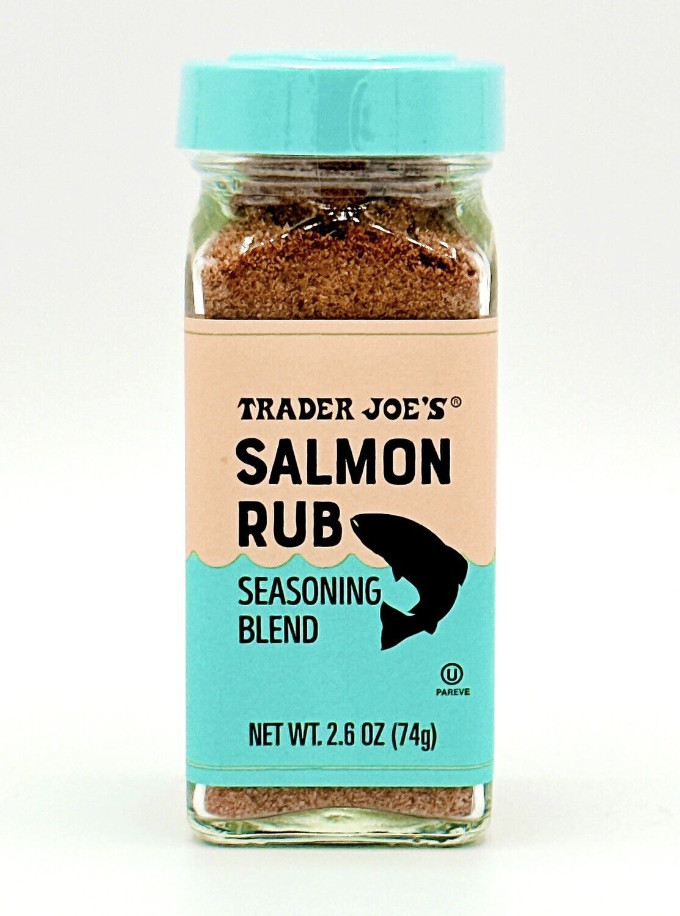 Trader Joe’s Salmon Rub Seasoning Blend 2.6 oz Spice Mix