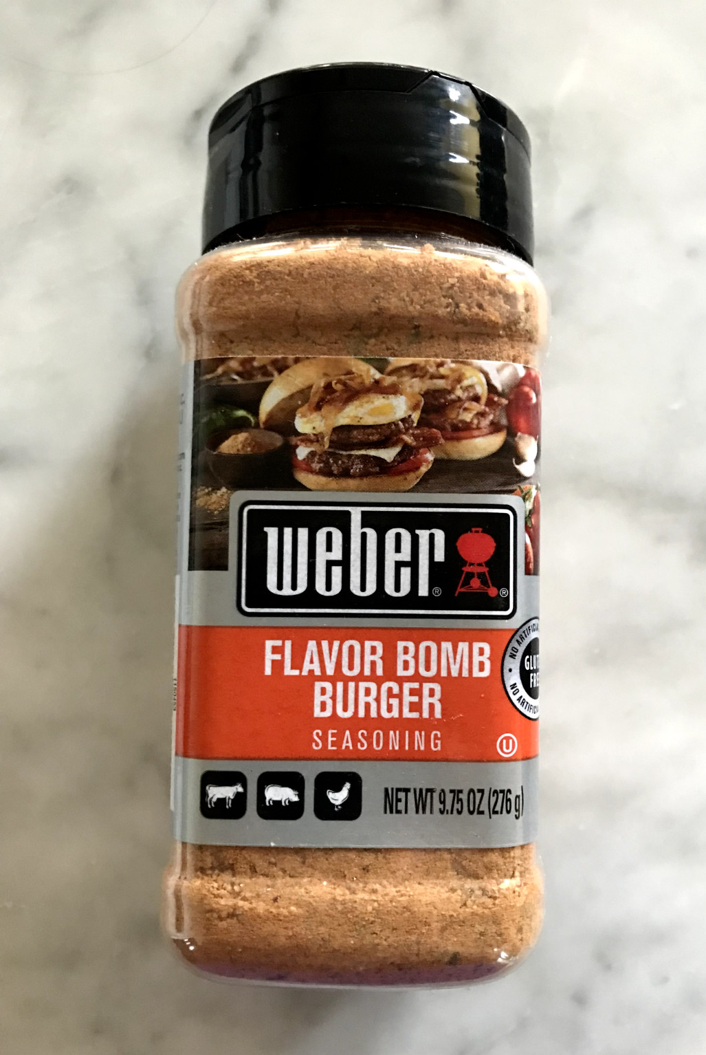 Weber FLAVOR BOMB BURGER Seasoning Spice 9.75oz XL Warehouse Club Size