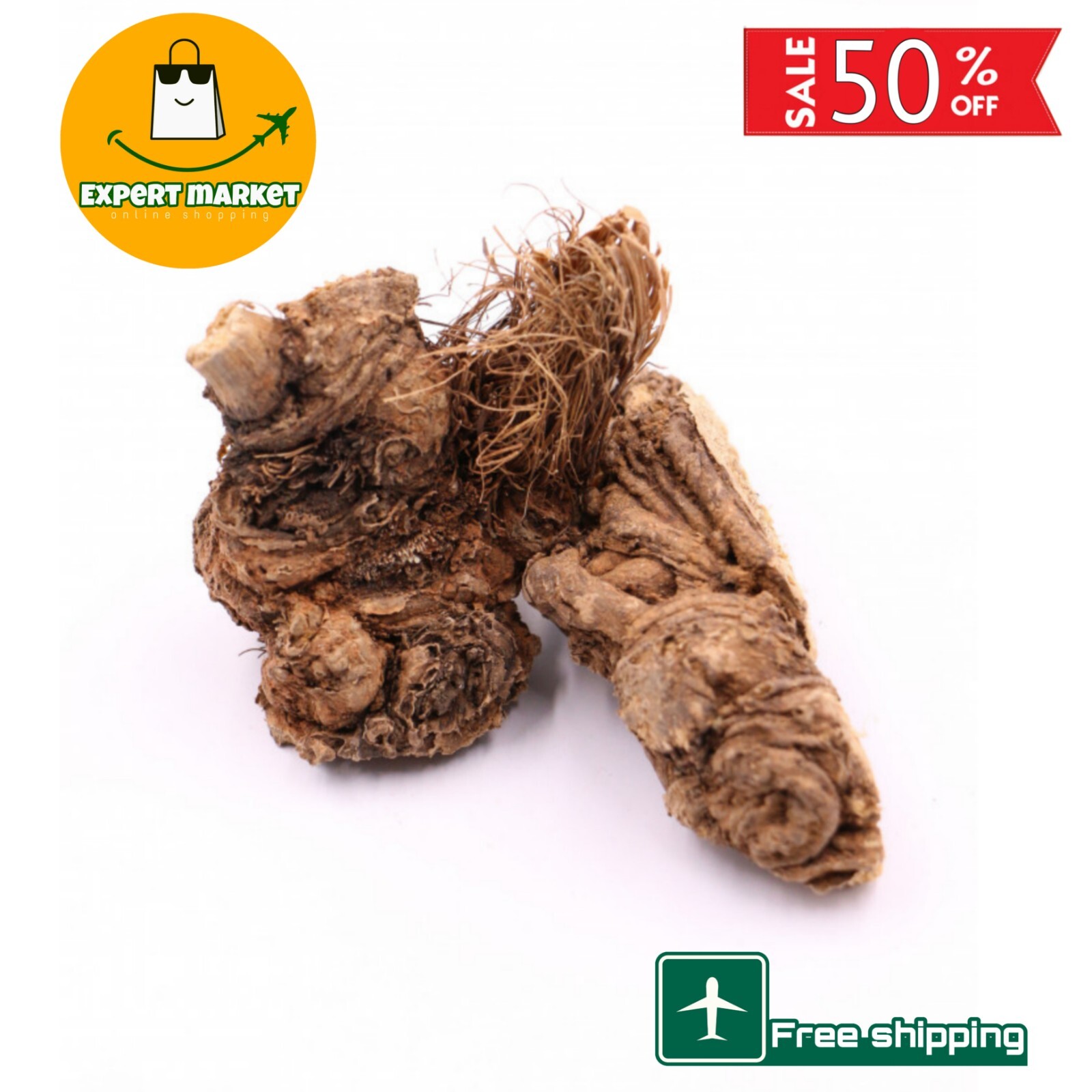 (100g / 3.5 Oz) Organic Dried Church zallouh Ferula hermonis شرش الزلوع