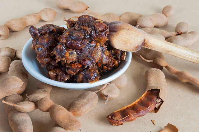 Ceylon Sun Dried Homemade Dietary Tamarind Paste With Seeds Fresh Healthy 50 g
