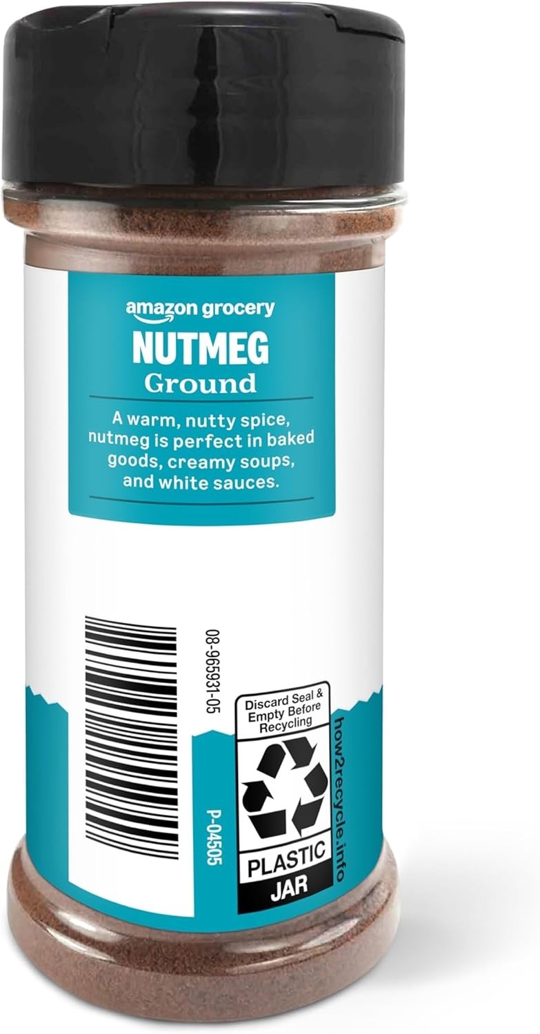 Authentic Ground Nutmeg, 3.25 Oz Bottle – Elevate Your Culinary Creations
