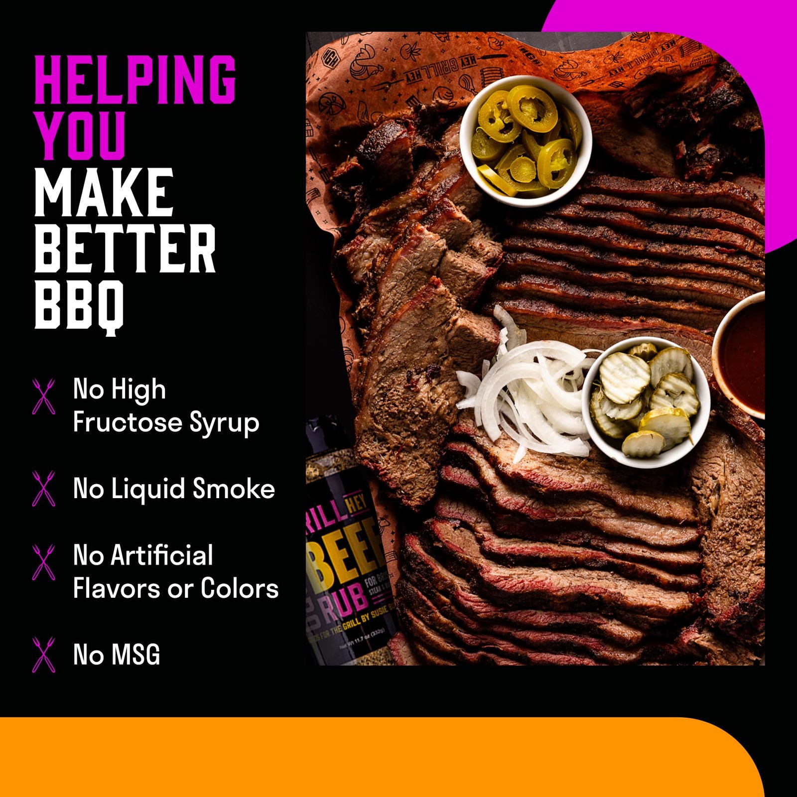Hey Grill Hey | Beef Rub | Steak Seasoning | Brisket Rub | Burger Seasoning, …