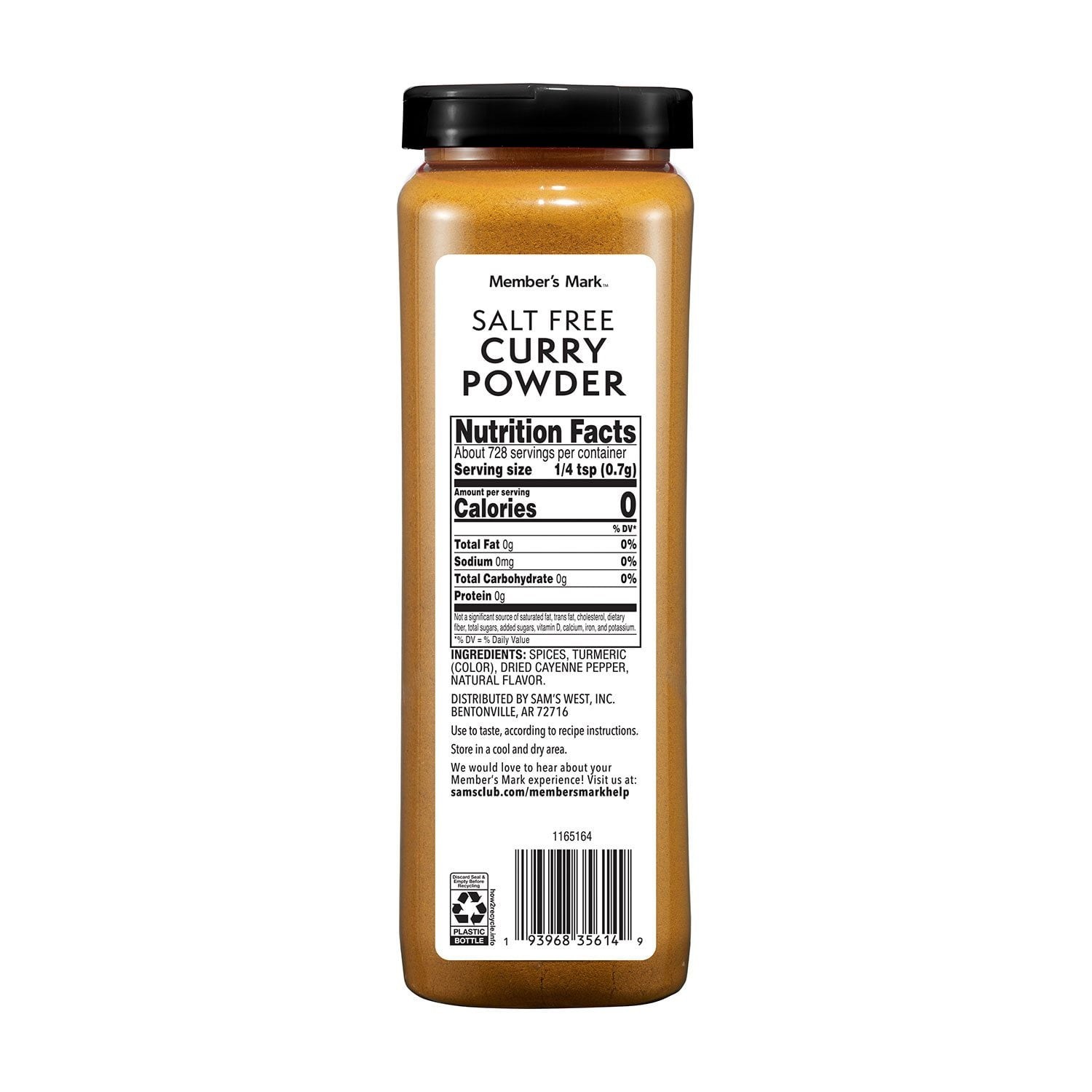 Member’s Mark Salt-Free Curry Powder, 18 oz.