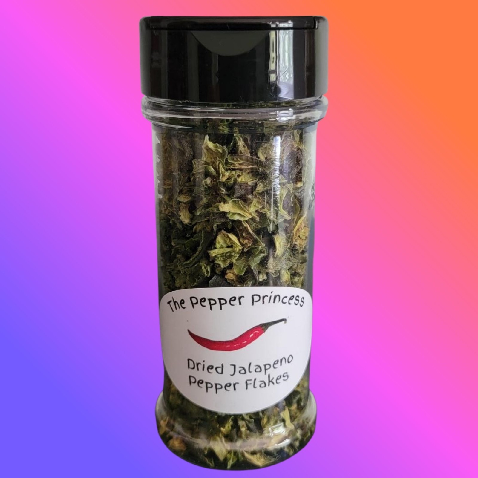 Dried Jalapeño Pepper Flakes – Bold Heat & Zesty Flavor – 1oz Gourmet Spice