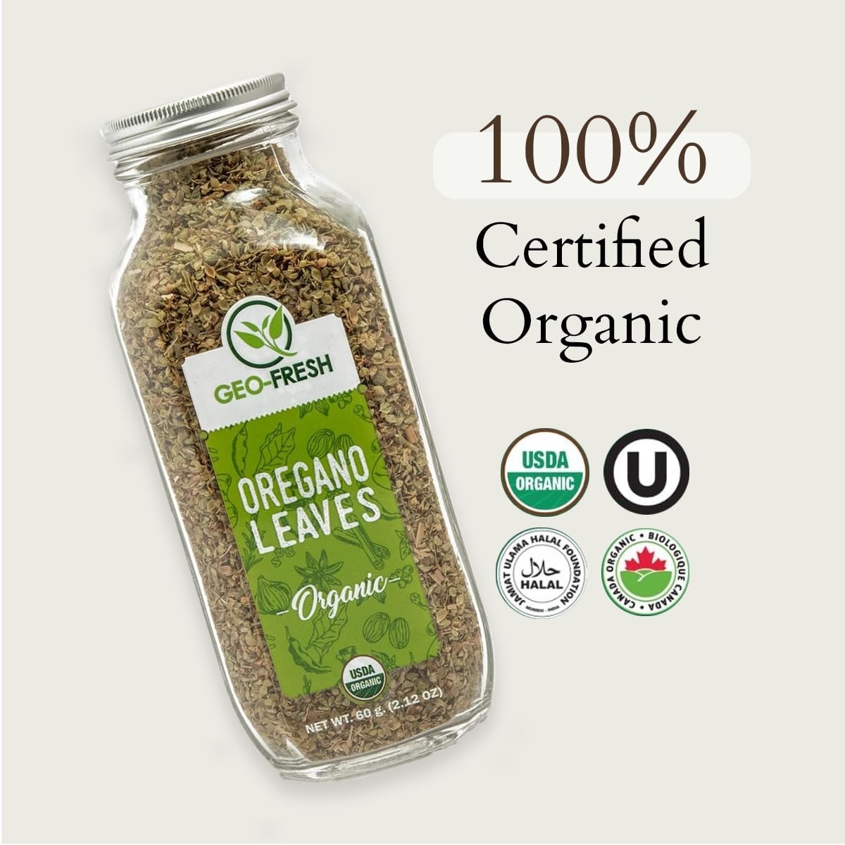 Pure Organic Oregano – Flavorful, Versatile & USDA Certified