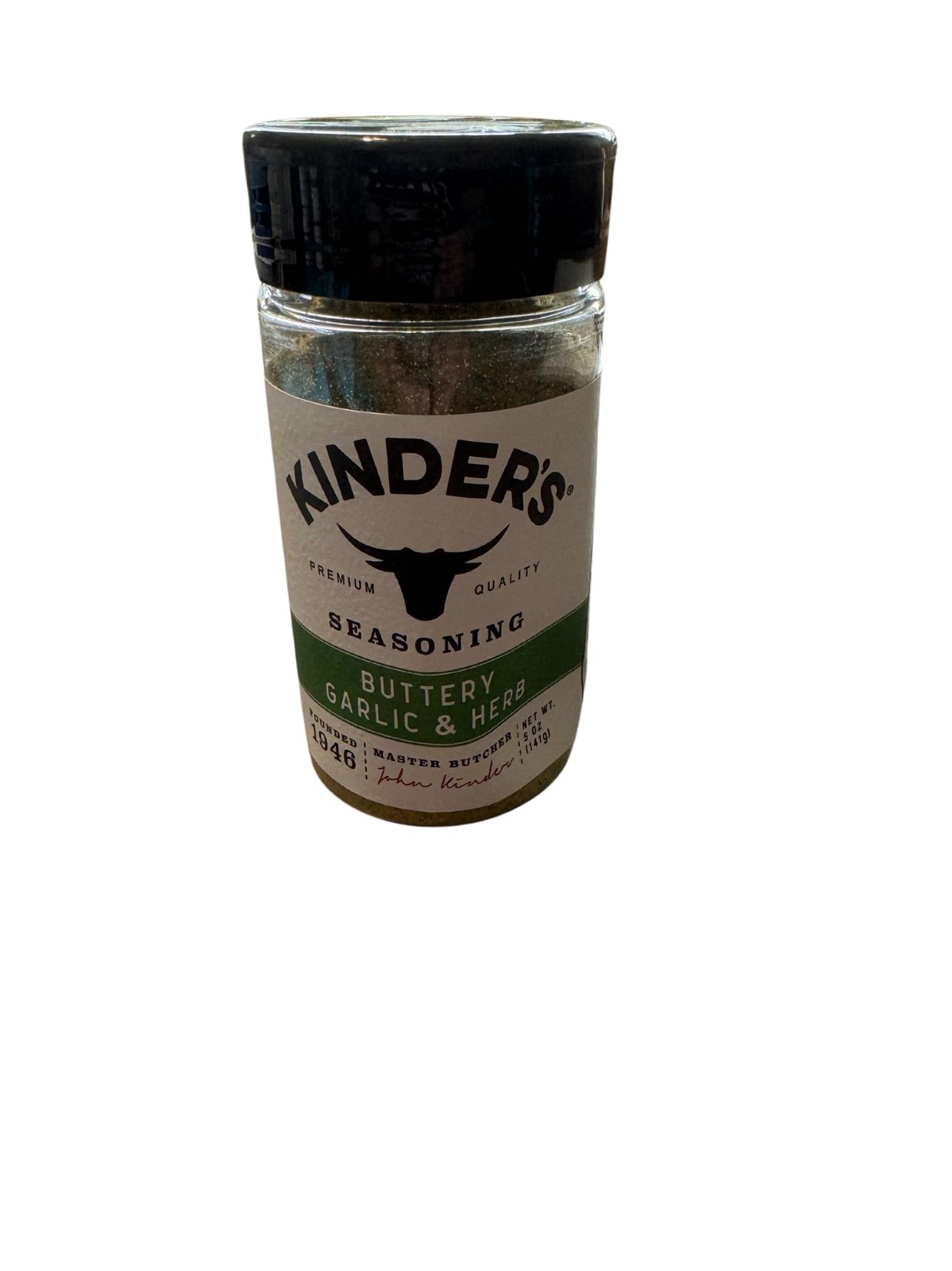 Kinder’s Buttery Garlic & Herb Seasoning, 5 Oz Single