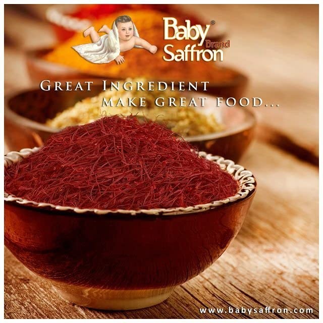 BABY BRAND SAFFRON ( 1 gm Each ) Kesar 100% Pure World’s Finest Wonder Spice