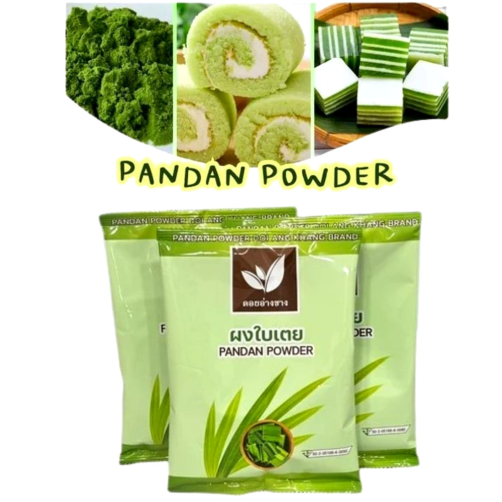 Organic Pure Pandan Powder Leaves Leaf Thai Extract Herb Water Soluble No Dregs