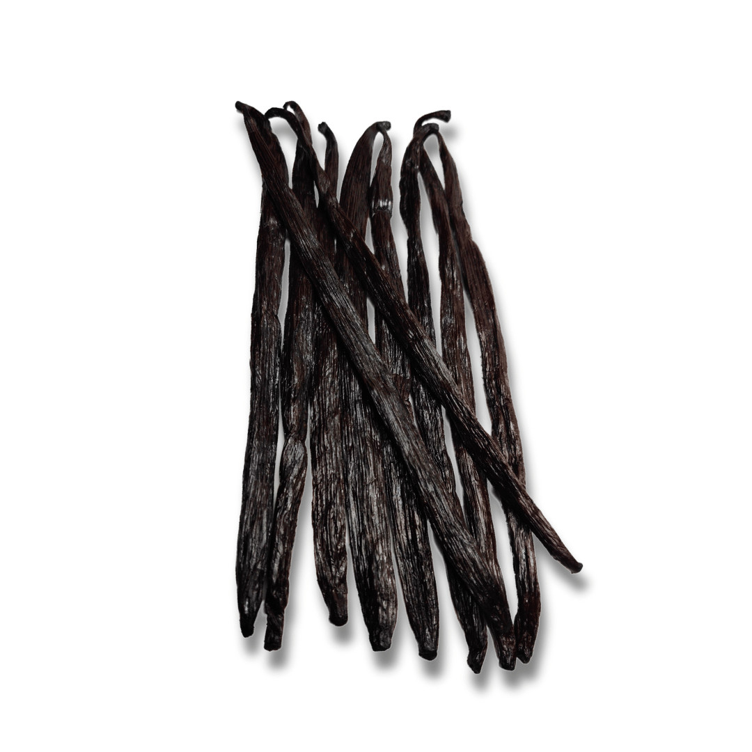 Ugandan Vanilla Beans Grade A – Premium Gourmet, 6-7″ Plump Beans – By Count