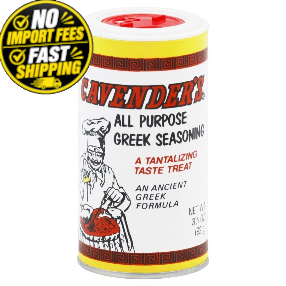 Cavender’s All Purpose Greek Seasoning – 3.25 oz (pack Ounce (Pack of 3)