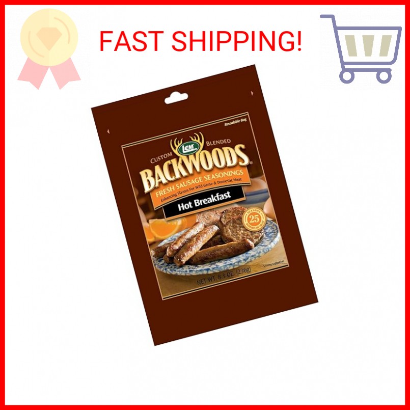 Hot Breakfast Sausage Seasoning for Wild Game & Domestic Meat | 25 lb Capacity |