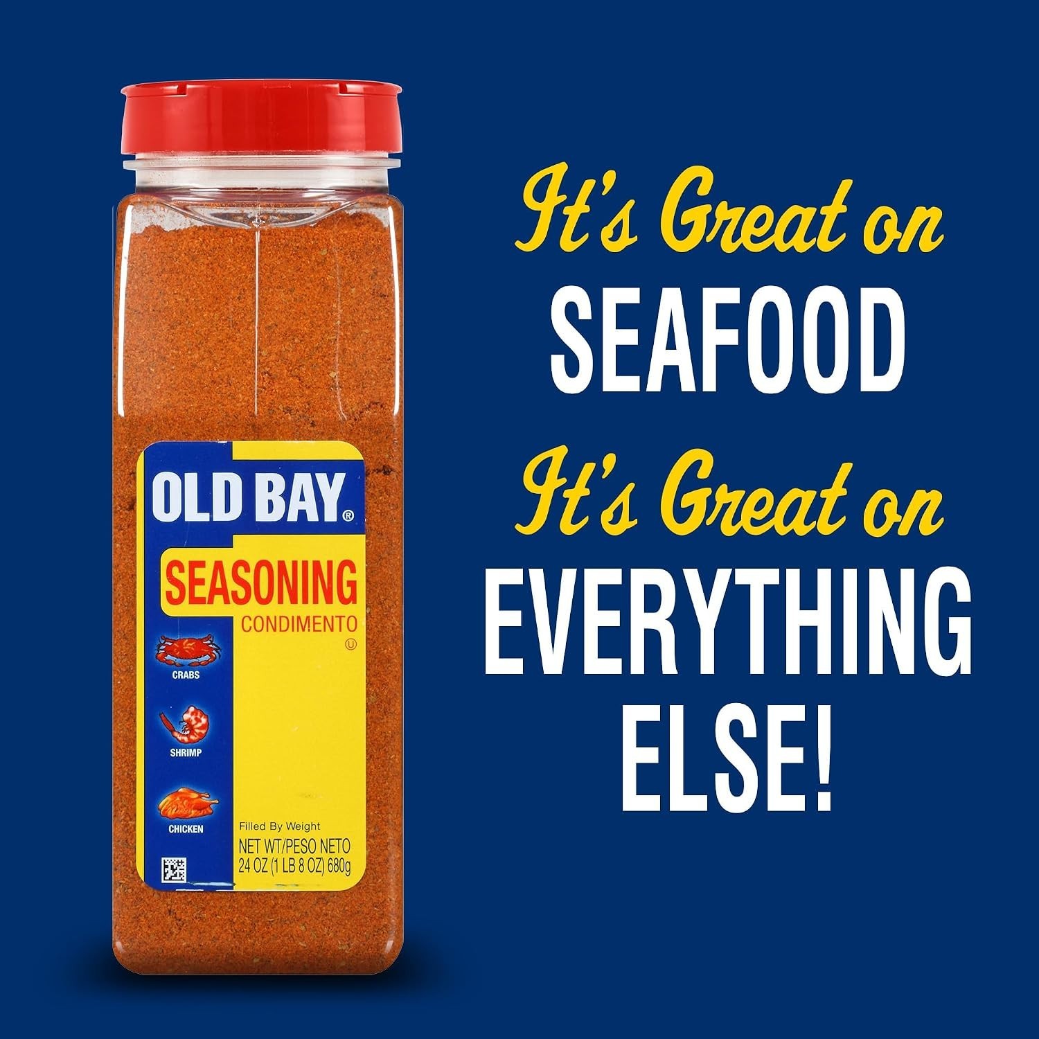 Authentic 24 oz New England Seafood Seasoning – 18 Spices for Family Favorites