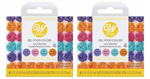 Wilton Gel Food Colors Neon Colors 2 Pack