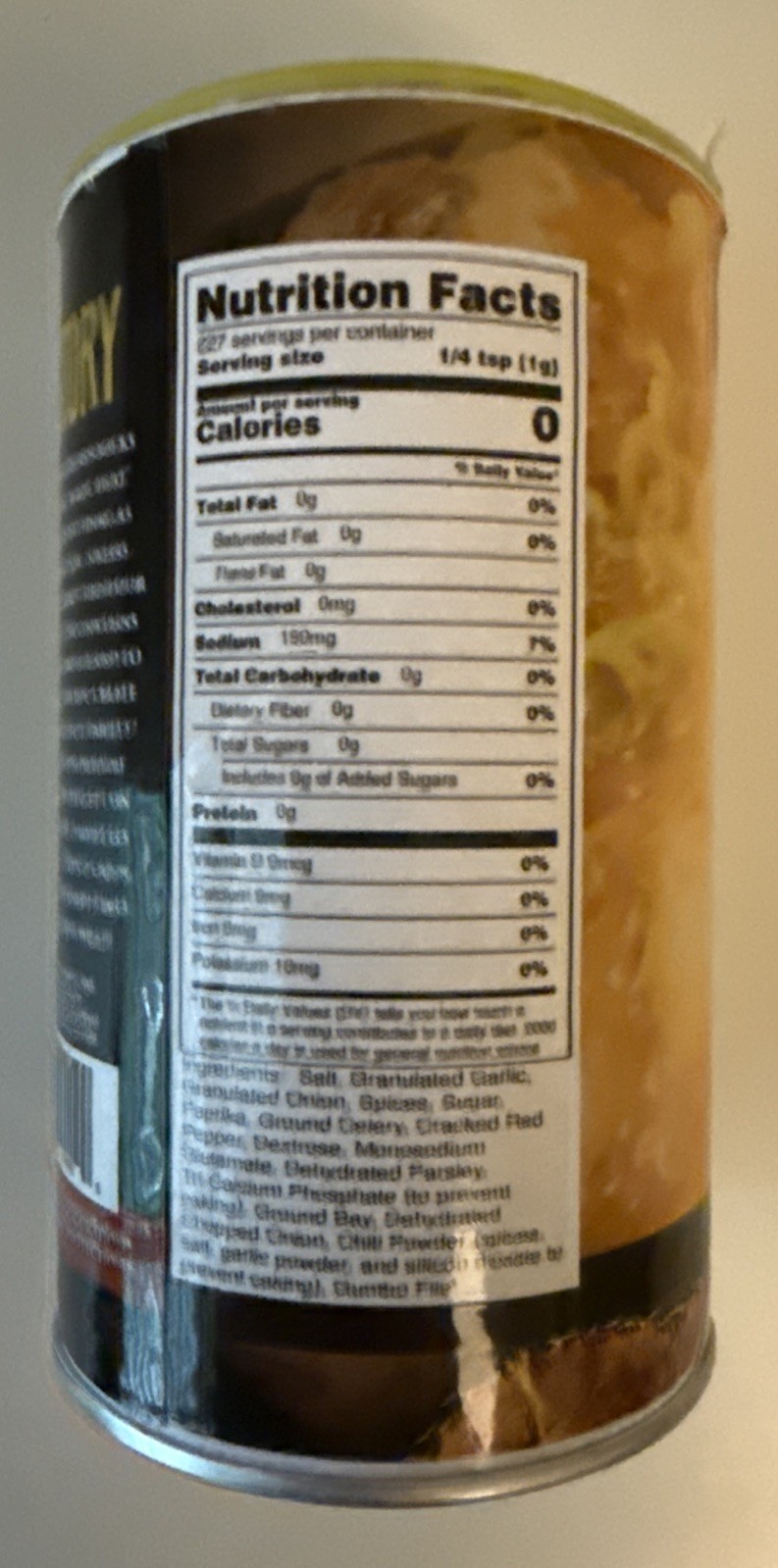 Mod’s Magic Dust Oxtail Seasoning 8oz, 227g.
