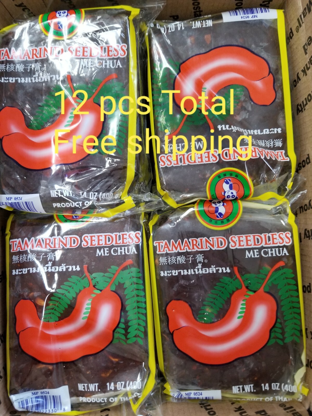 16 X Wet Tamarind Paste Semi-Seedless 14 oz Free shipping