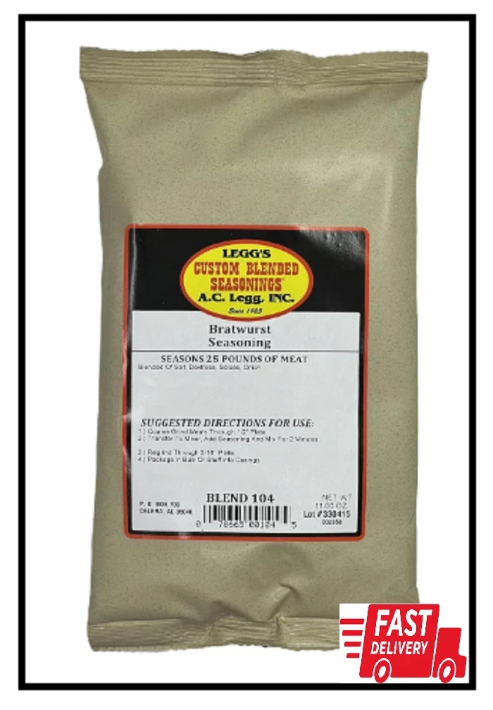 A.C. Legg Bratwurst Seasoning freeshiping
