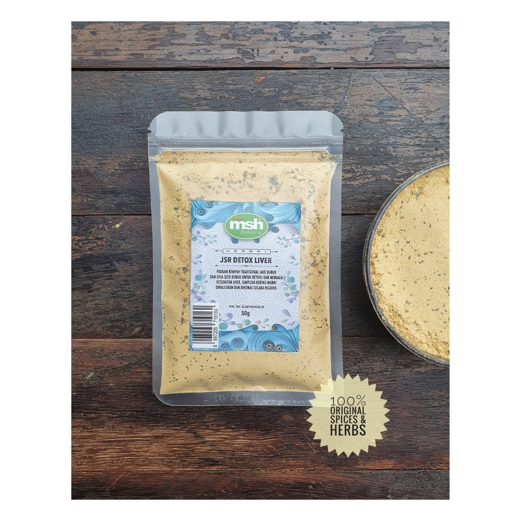 Herbal Botanical Balance Drink Powder 50g Indonesian Pouch Blend