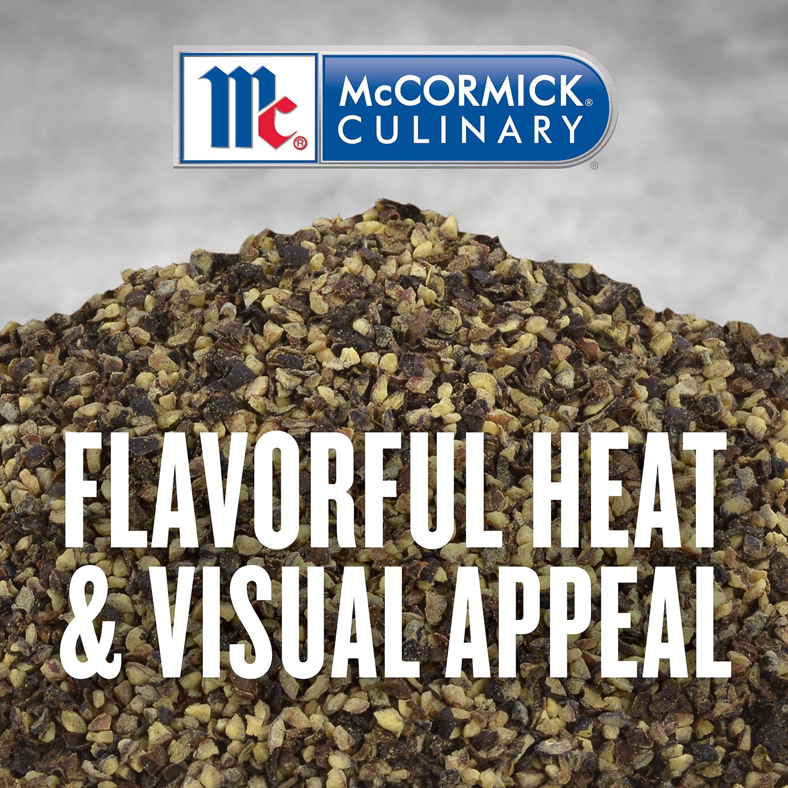 McCormick Culinary Cracked Black Pepper, 16 oz 1 Pound (Pack of 1)