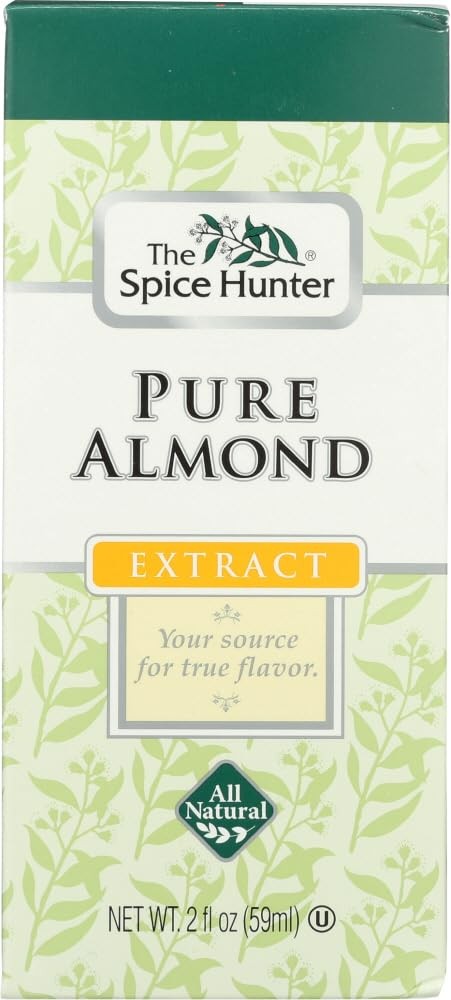 Spice Hunter Extract Almond Pure, 2 oz 0.34 Pound, Liquid