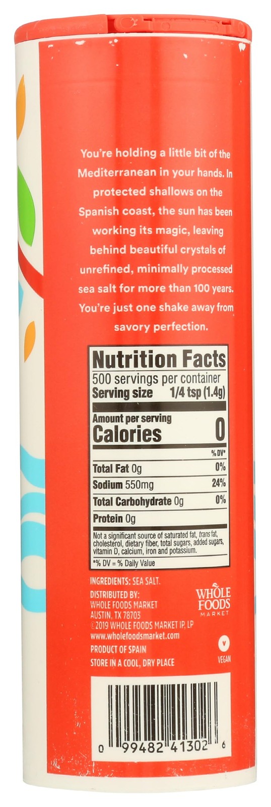 365 by Whole Foods Market, Sea Salt Coarse, 24.7 oz