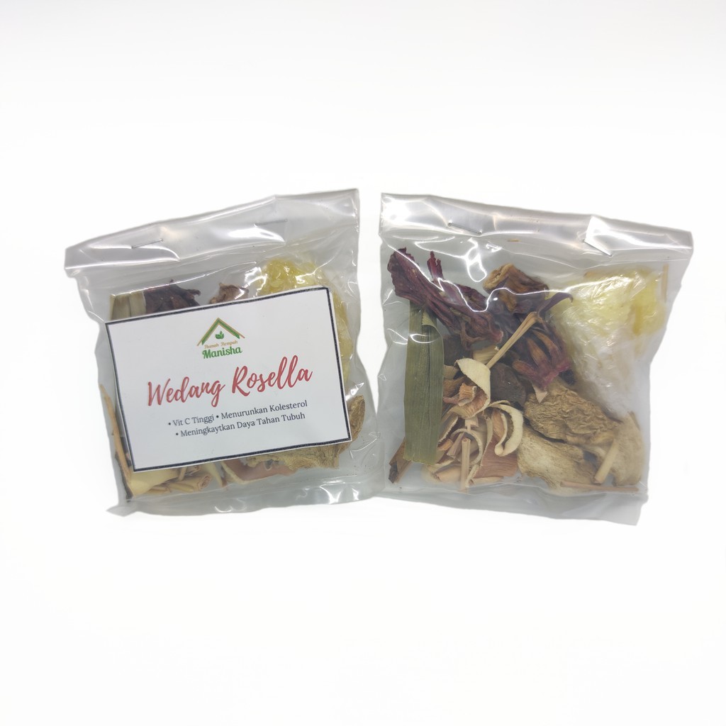 Rosella Spice Drink Mix Indonesian Herbal Style Brew 50g