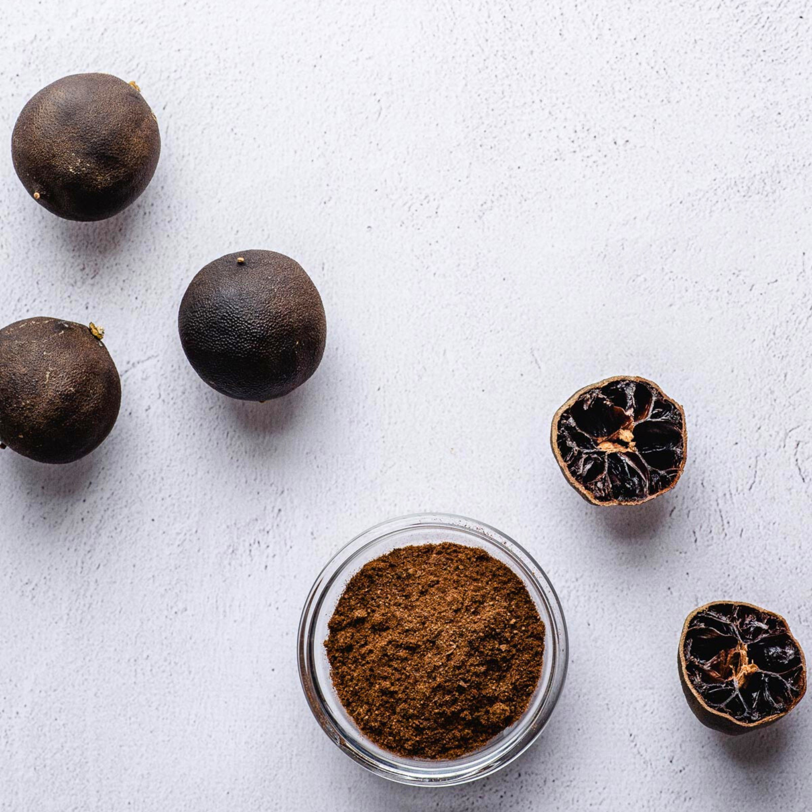 Dried Black Lime Powder | Organic Pure Natural Lemon Limoo Lumi | Spices