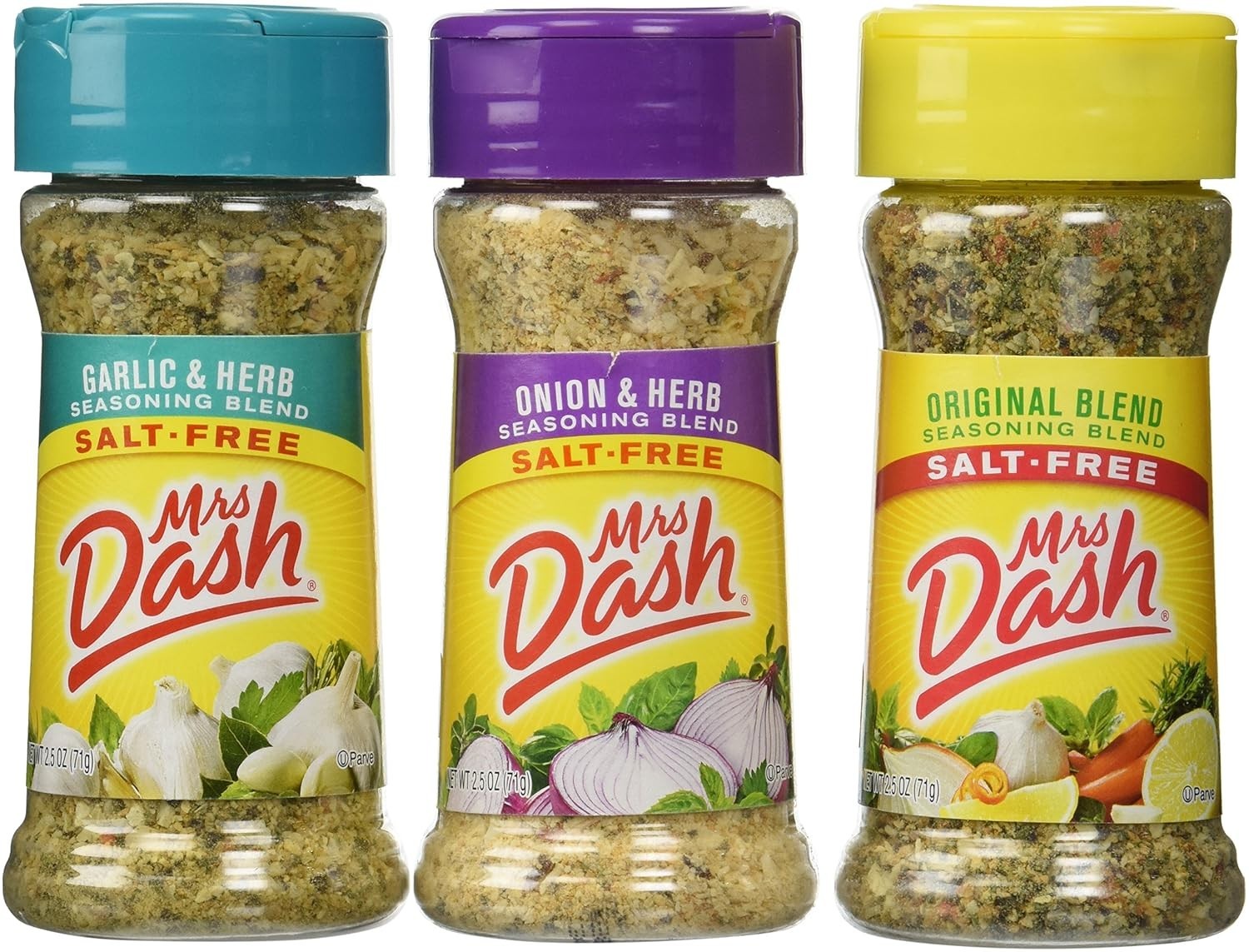 Combo All Natural Seasoning Blends 2.5 oz; ,Onion&Herb,Garlic&Herb by