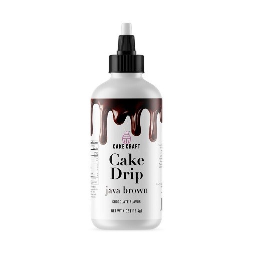 Cake Craft Cake Drip Java Brown