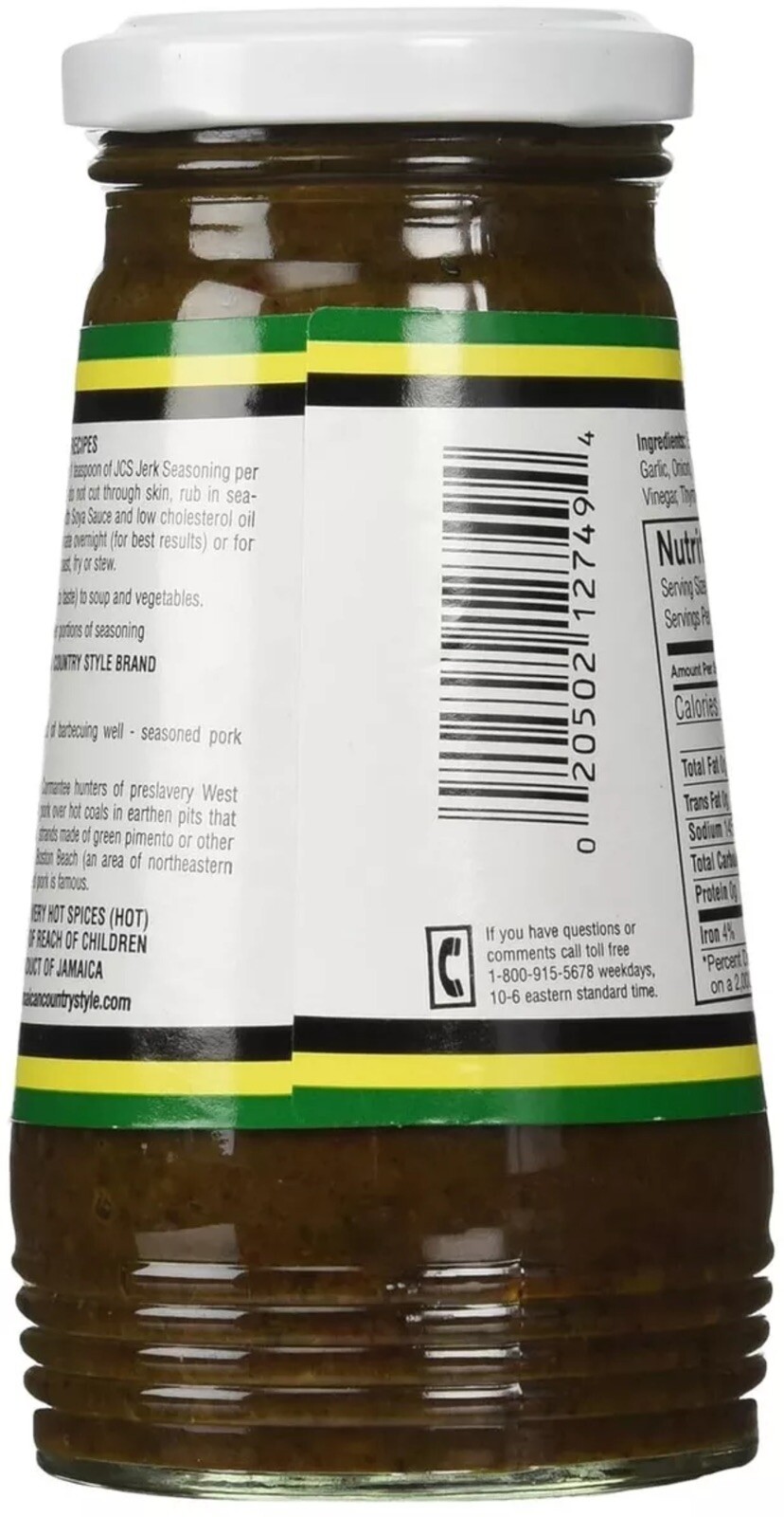 Jamaican Country Style Boston Jerk Seasoning – Very Hot & Spicy (10 oz, 5 Pack)