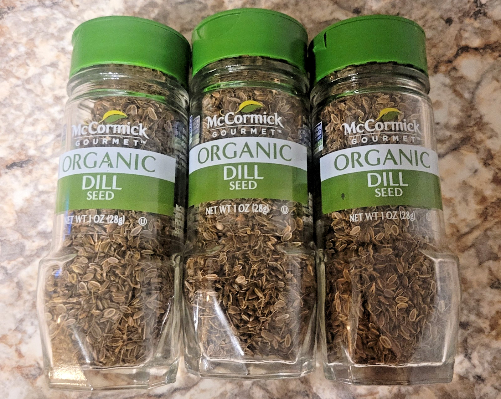 McCormick Gourmet Organic Dill Seed, 1 oz Mixed Spices & Seasonings (Pack Of 3)