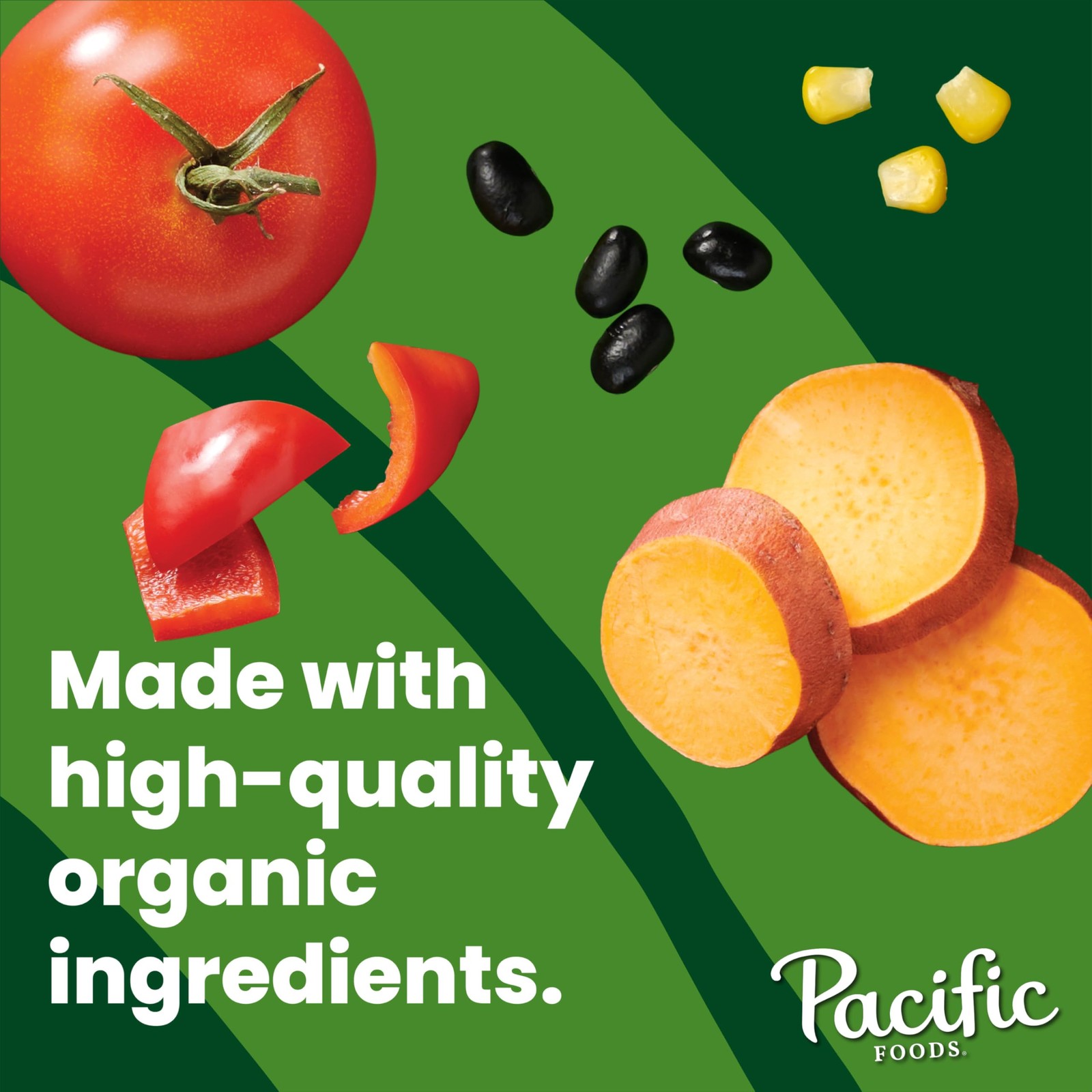 Pacific Foods Organic Harvest Black Bean 16.5 Ounce (Pack of 1),