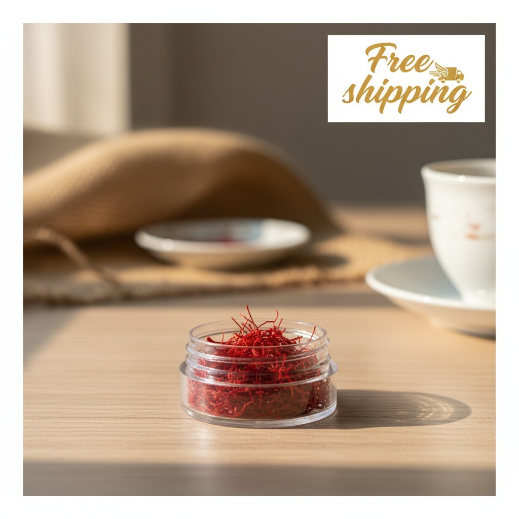 3x Pure Red Saffron Threads – 1g Each Jar – All Natural Spice – 3g Total