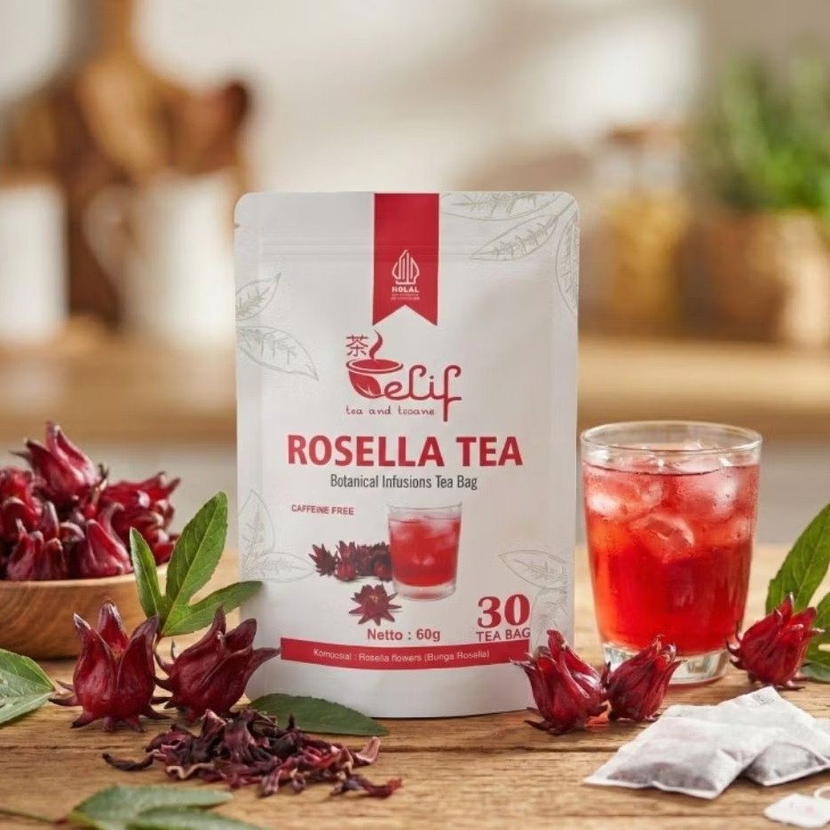 Rosella Tea 30 Teabag Botanical Blend For Home Brewing Daily Ritual