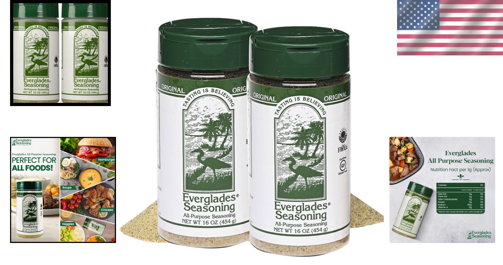 Southern Blend Seasoning for Meats & Veggies – 2 Pack