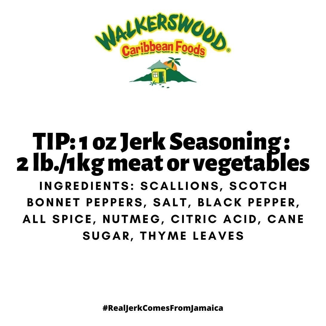 Walkerswood Traditional Jamaican Jerk Seasoning, Hot and Spicy, 128 Oz, BPA Free