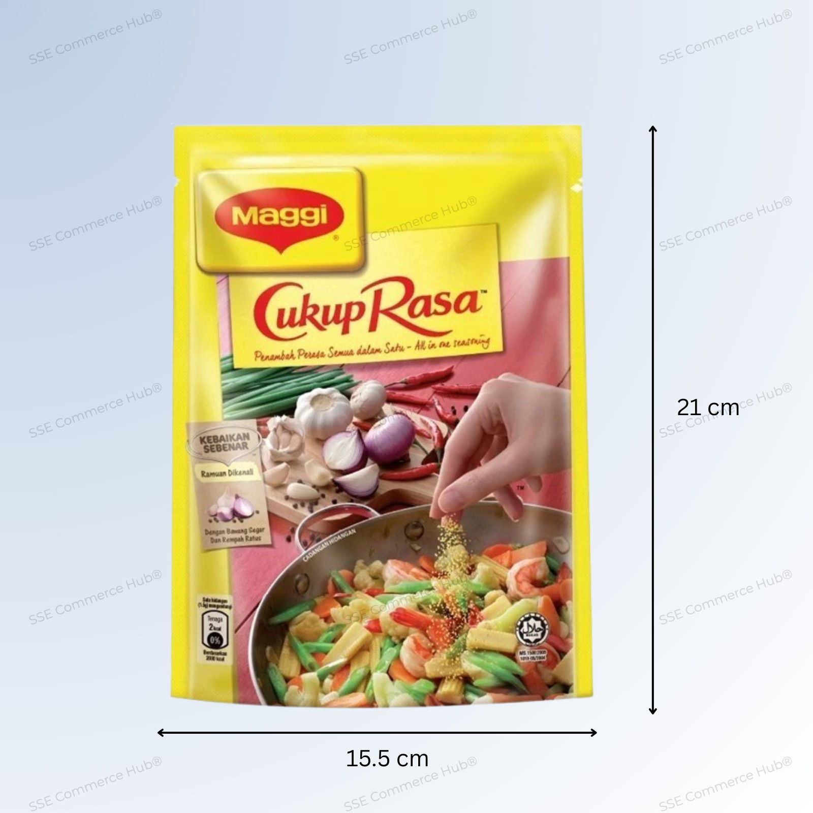 Maggi Cukup Rasa All-in-One Seasoning Value Pack 300g – Universal Cooking Flavor