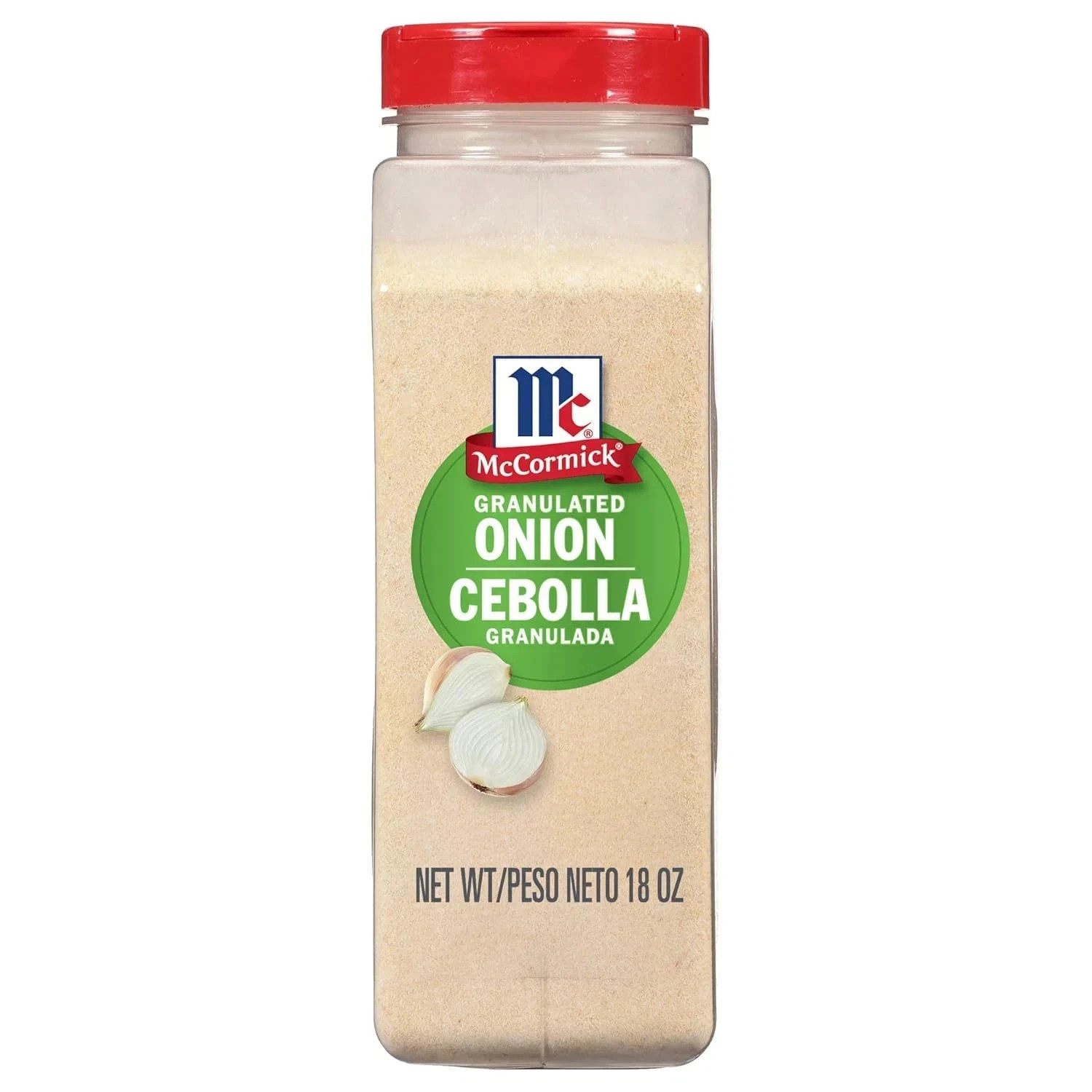 Mccormick Granulated Onion 18oz Premium Onion Powder Seasoning for Cooking