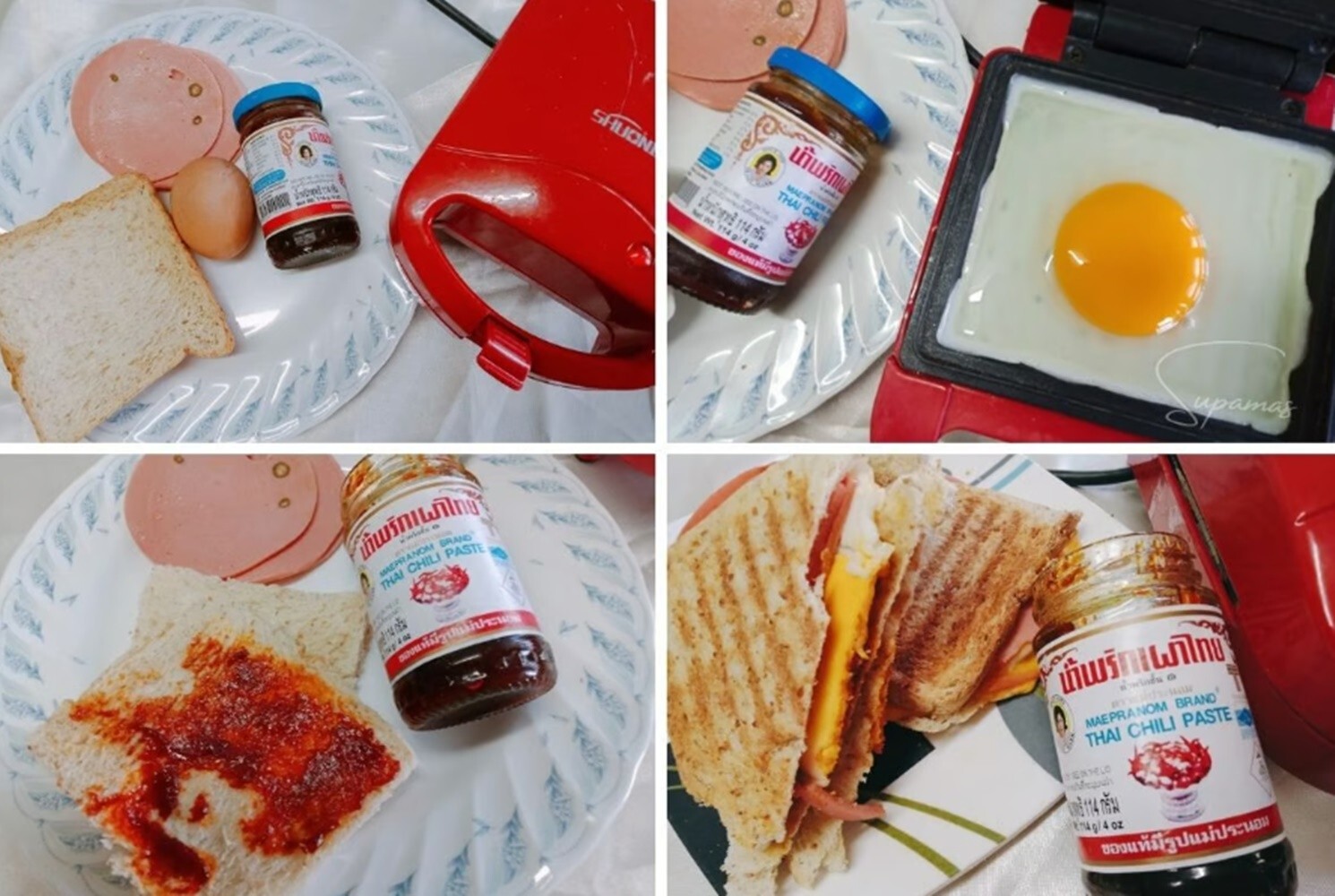 Pack of 2 x 114g Thai Chili Paste Add to Tom Yum Soup Spread on Bread Sandwiches