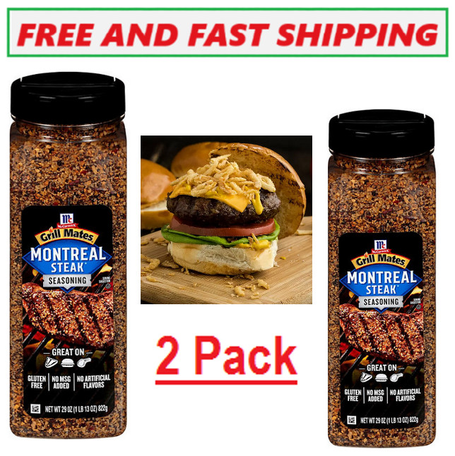 McCormick Grill Mates Montreal Steak Seasoning (29 oz.) 2 pack