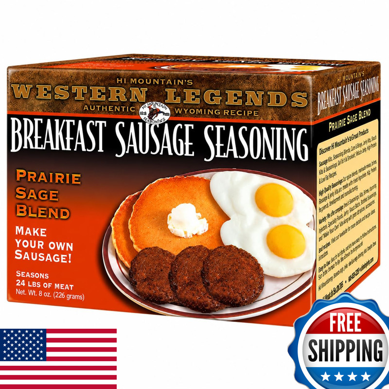 Hi Mountain Breakfast Sausage Seasoning Mix Praire Sage Make Homemade Sausage