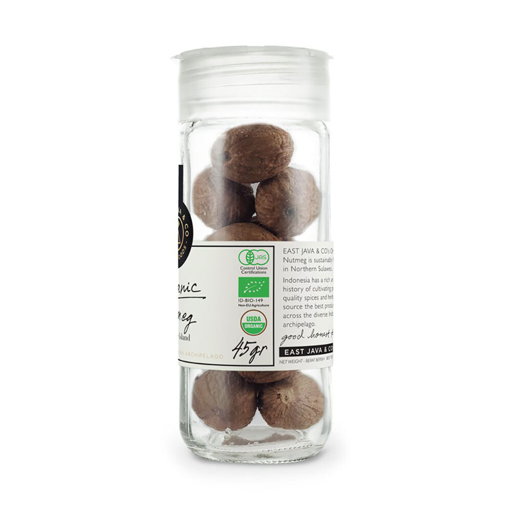 EAST JAVA & CO, Organic Whole Nutmeg, No…
