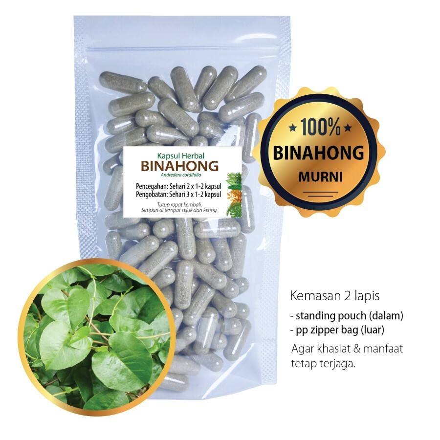 BINAHONG 100 Capsules Organic Herbs Spices Fresh Pure Hygienic Premium