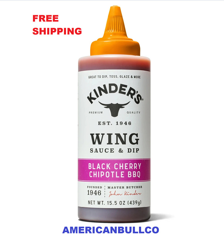 Kinder’s Black Cherry Chipotle Wing Sauce
