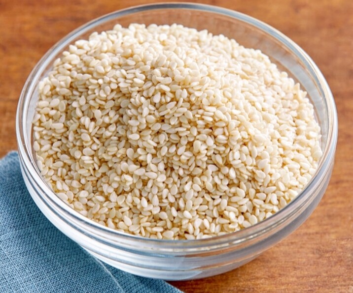 Toasted Sesame Seeds Organic Pure Black Raw Hulled Kosher Vegan Non GMO Verified