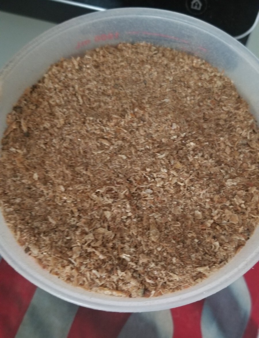 Premium Quality Crayfish. Dried, Ground. 4 Cups(12 oz) Sandless Crayfish