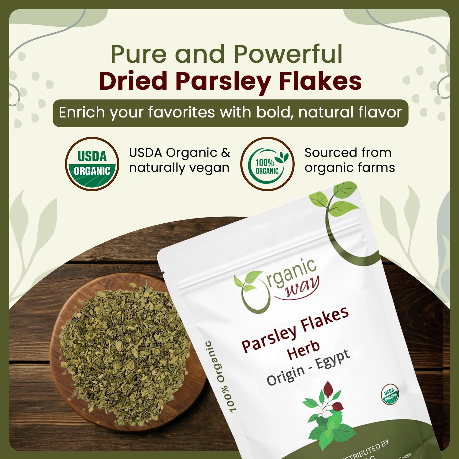 Parsley Flakes Herbs & Spices