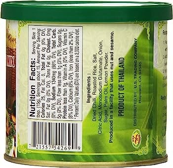 Dragonfly Laab Namtok Seasoning Mix 8 Ounce Pack for Authentic Flavor
